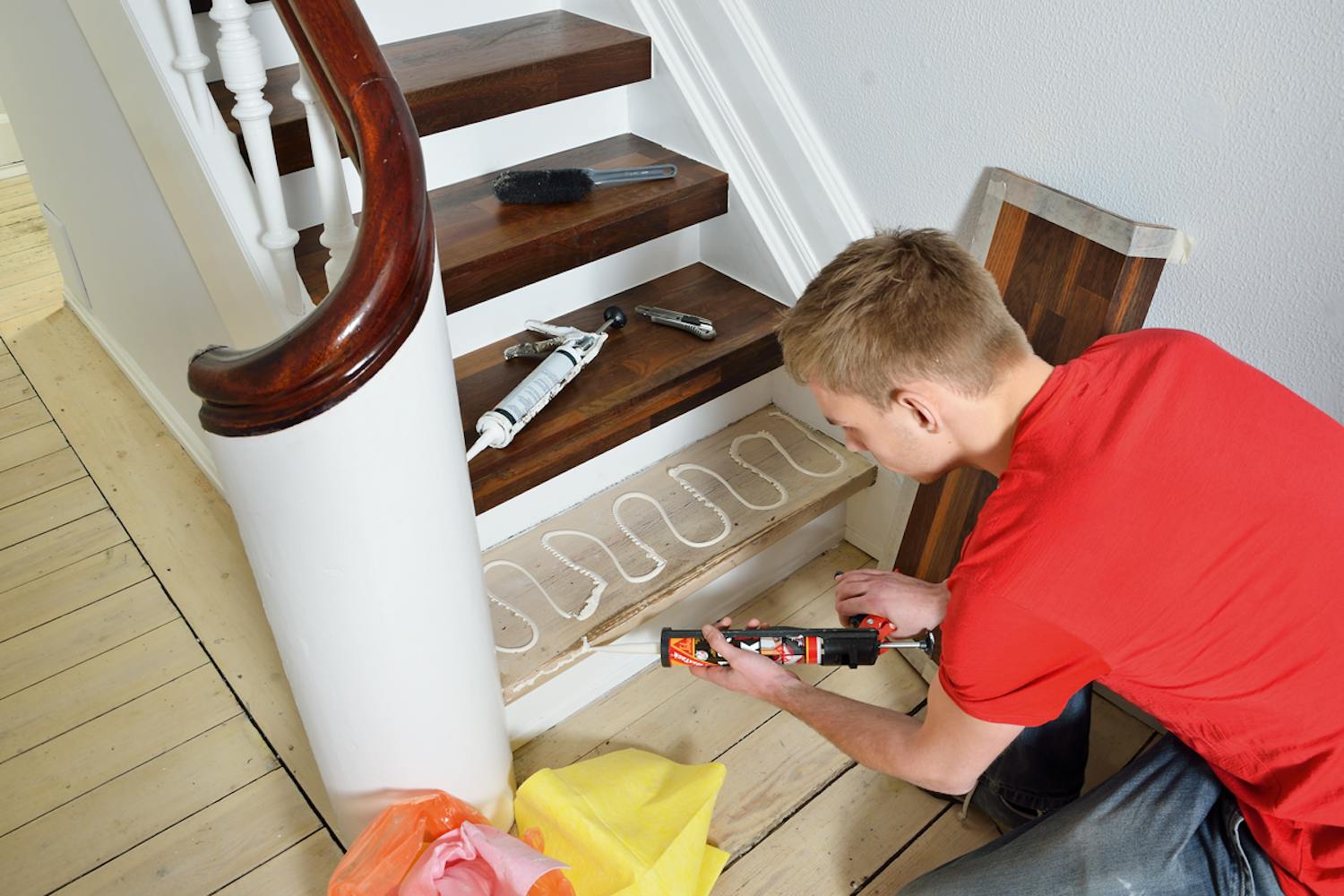 Ny trapp - nye trappetrinn Ny trapp - nye trappetrinn